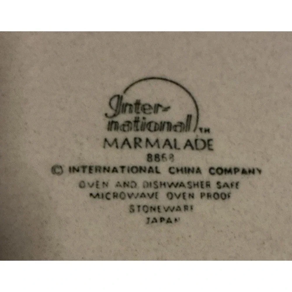 International Stoneware Marmalade Goose Serving Plate 12.25